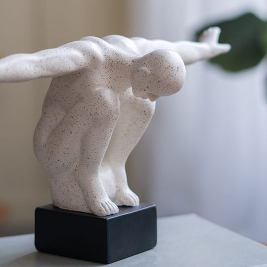 Artekko Διακοσμητική Φιγούρα Πολυρητίνης 39x16x19cm