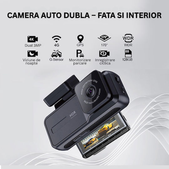 Taggo Car Digital Video Recorder with 4K GPS