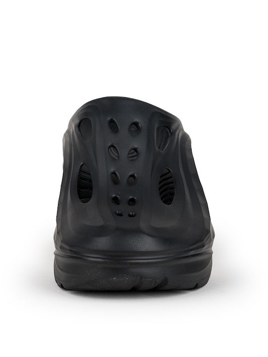 HOKA Ora Recovery Σαμπό Μαύρα