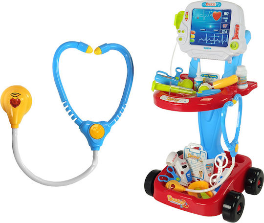 Lean Toys Kinder Medizinisches Set für 3+ Jahre 17 Stück