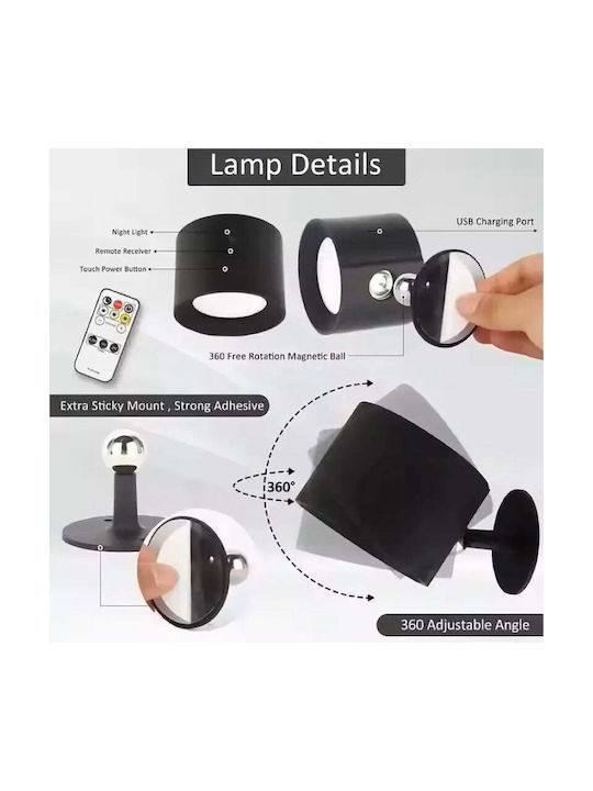 Ledholics Dekorative Lampe Schwarz