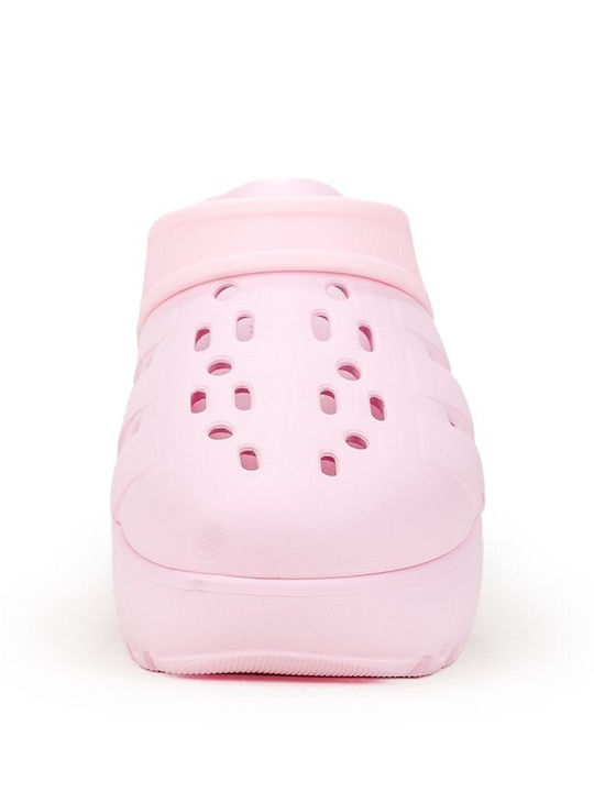 adidas Adilette Clog Γυναικεία Σαμπό Ροζ