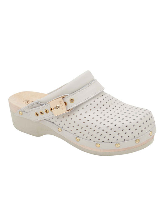 Scholl Pescura Keira Γυναικεία Δερμάτινα Σαμπό Scholl Pescura Keira Γυναικεία Δερμάτινα Σαμπό