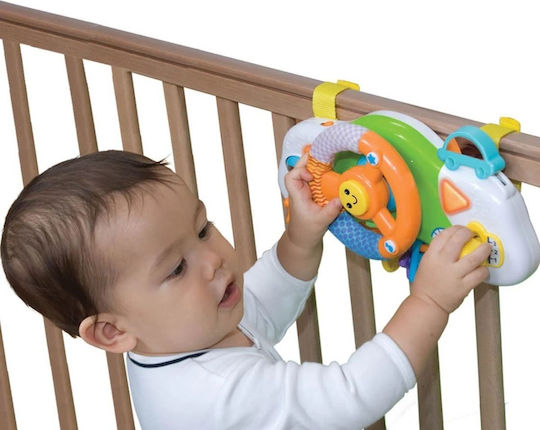 Winfun Steering Wheel made of Fabric with Music, Light, and Sounds for 3++ Months