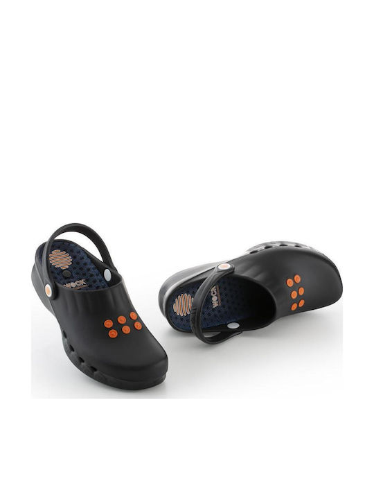 Wock Nube 06 Anatomisch Clogs Schwarz