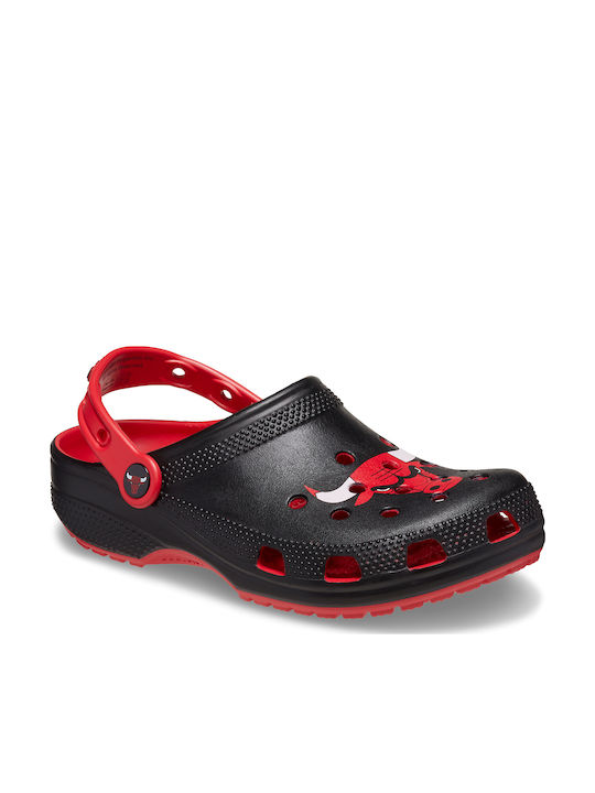 Crocs NBA Chicago Bulls Saboti Negri Pentru Bărbați Crocs NBA Chicago Bulls Saboti Negri Pentru Bărbați