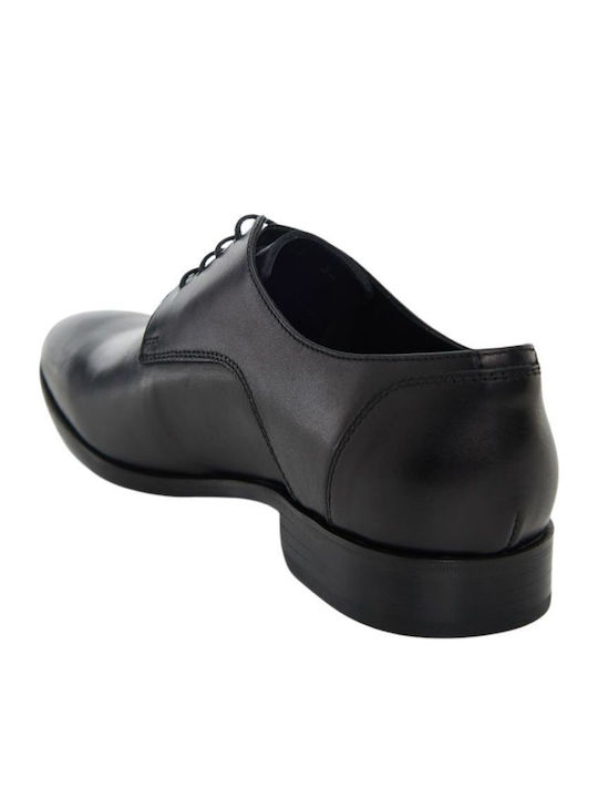 Men's Leather Dress Shoes Black Antik
