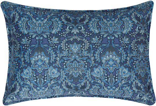 Kentia Комплект Плик за Завивка Памучен Кинг Сайз с 2 Калъфки 220x240 Sharif Blue - Veraman