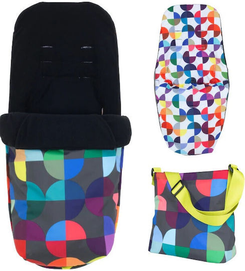 Cosatto Kinderwagen-Fußsack Mehrfarbig