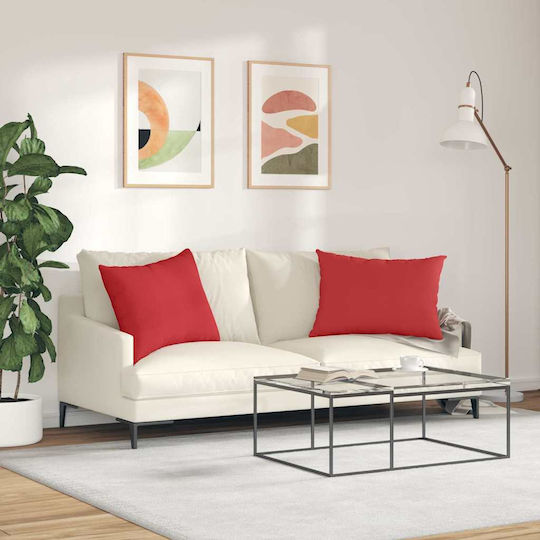 vidaXL Sofa Cushion Red 50x70cm