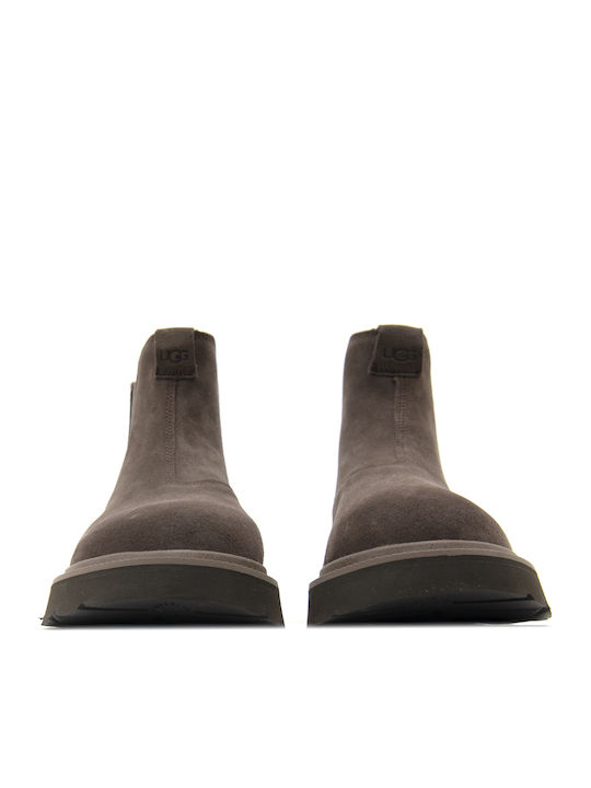Suede Brown Chelsea Boots