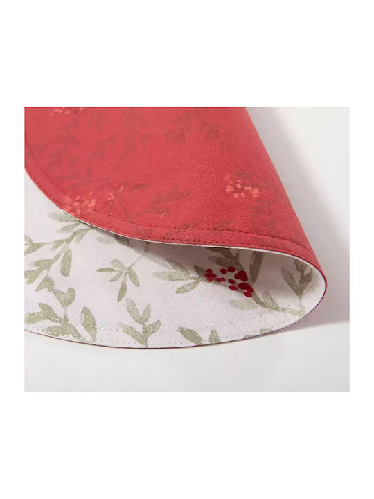 Nef-Nef Homeware Hope Коледно Подложки за чинии Бежов Ø38см.