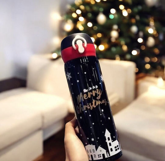 ecarla Weihnachtliche Tischdekoration Schwarz