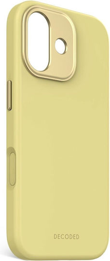 Decoded Antimicrobial Back Cover Metalic 1.2mm Galben (iPhone 17)