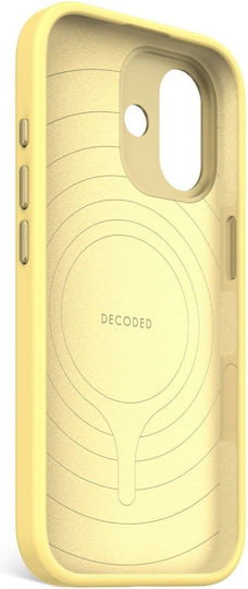 Decoded Antimicrobial Back Cover Metalic 1.2mm Galben (iPhone 17)