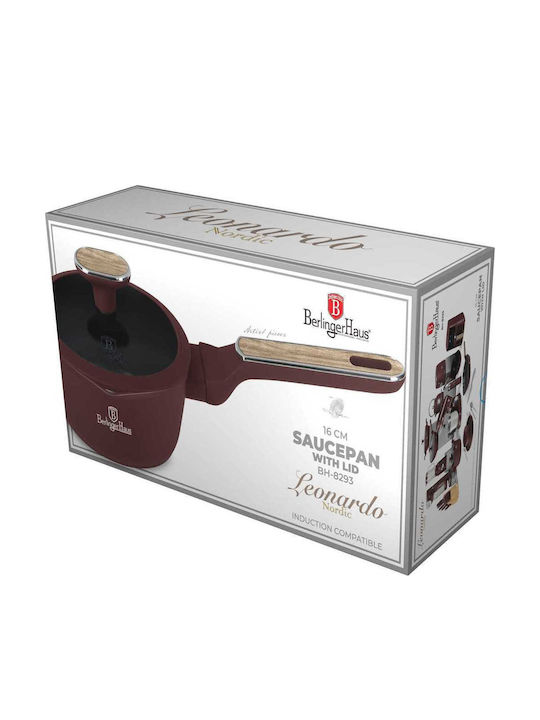 Berlinger Haus Leonardo Nordic Collection Тенджерка За Мляко От Алуминий 1.2л / 16см