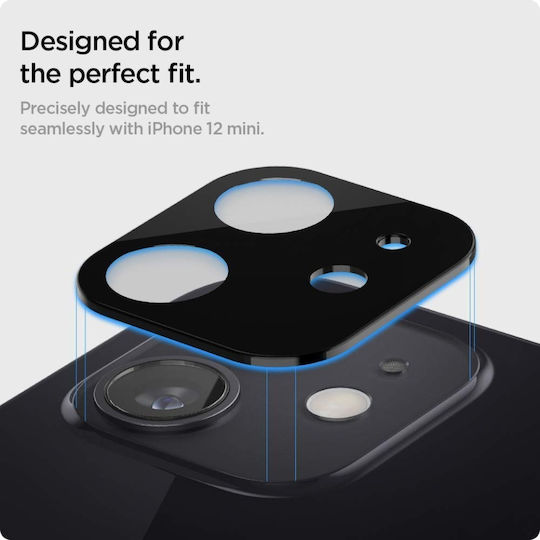 Kameraschutz Metallrahmen Black für das iPhone 12