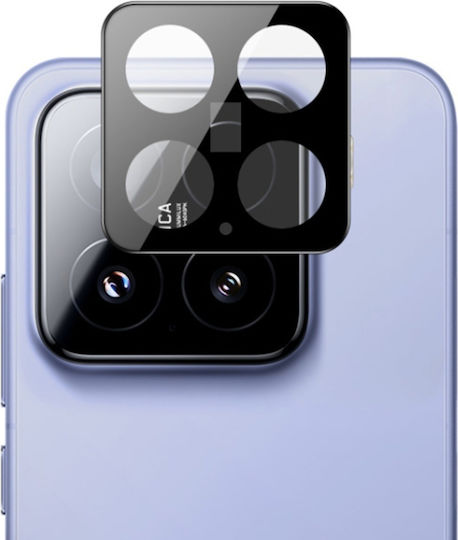 Protecție Cameră Cadru metalic Black pentru Xiaomi 15