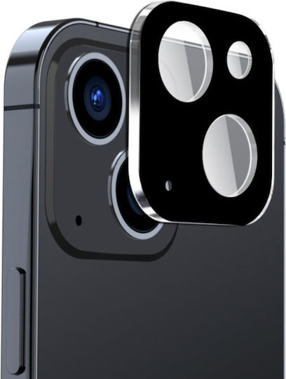 Camera Protection Metal Frame Black for the iPhone 15, iPhone 15 Plus