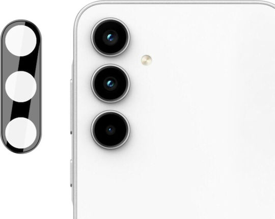 Protecție Cameră Cadru metalic Black pentru Samsung Galaxy A55 5G
