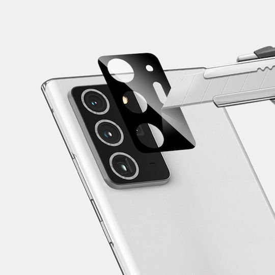 Protecție Cameră Cadru metalic Black pentru Samsung Galaxy Note 20 Ultra 5G, Galaxy Note 20 Ultra