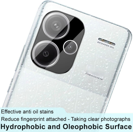 Protecție Cameră Cadru metalic Black pentru Xiaomi Redmi Note 13 Pro+ 5G