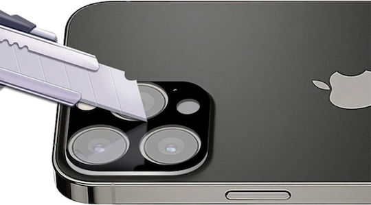Protecție Cameră Cadru metalic Black pentru iPhone 13 Pro, iPhone 13 Pro Max