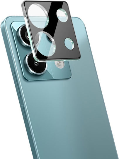 Протектор за камера Метална рамка Черен за Xiaomi Redmi Note 13 Pro 5G