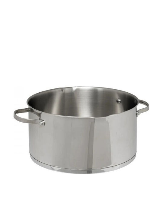 5Five Βαθιά Ανοξείδωτη Κατσαρόλα 7lt / 28cm