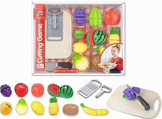 Martin Toys Grocery Toys Fruits & Vegetables for 3+ Years 14pcs