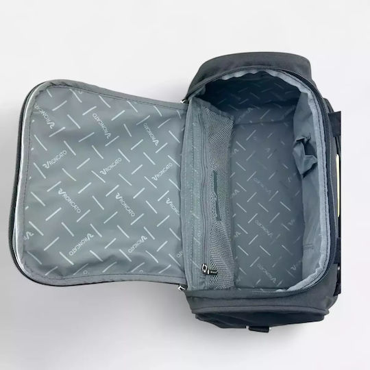 Roncato Σακ Βουαγιάζ Μαύρο Υφασμάτινο Μ38xΠ20xΥ20εκ.