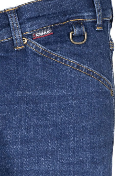 Cofra Work Trousers Jeans Blue