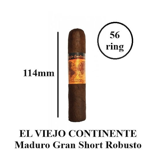 El Viejo Maduro Robusto Țigări de foi Nicaragua 1buc 111mm