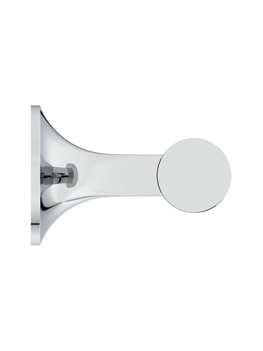 Ideal Standard Кука Баня Единично с винтове Сребрист