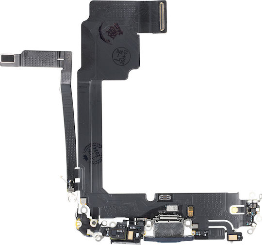 Cabluflex Port de Încărcare Titan Negru iPhone 15 Pro Max