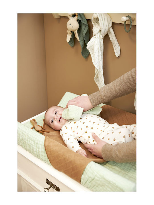 Meyco Muslin Shoulder Burp Cloths Beige 30x30cm. 6pcs