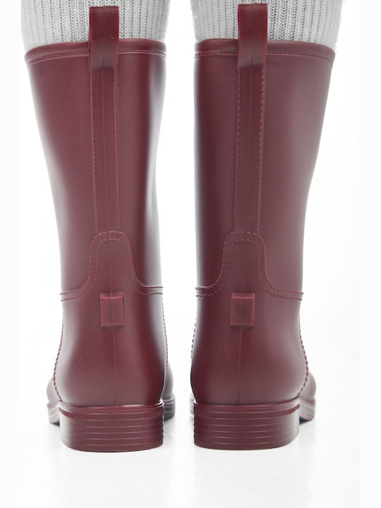 Women's Wellies Burgundy