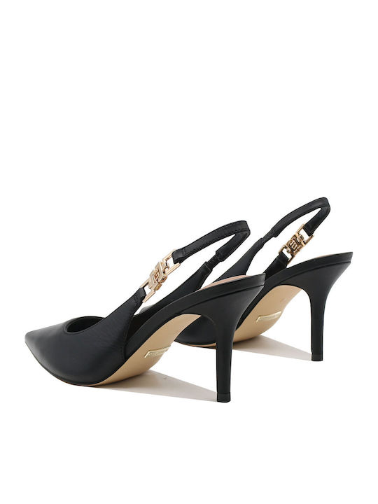 Black Heels with Strap