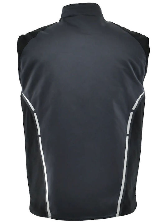 Sara Workwear Bărbați Vestă de siguranță Gri Sara Workwear Bărbați Vestă de siguranță Gri