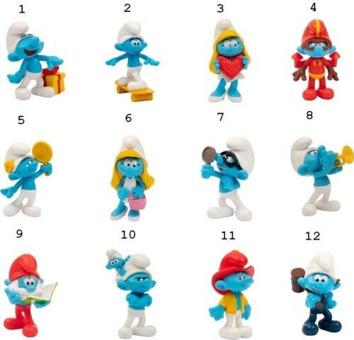 Giochi Preziosi Smurfs Figures For 3+ Years 5.5cm (Miscellaneous Designs)