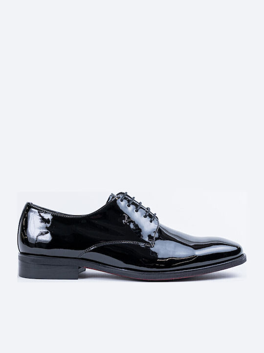 Men's Patent Leather Dress Shoes Black