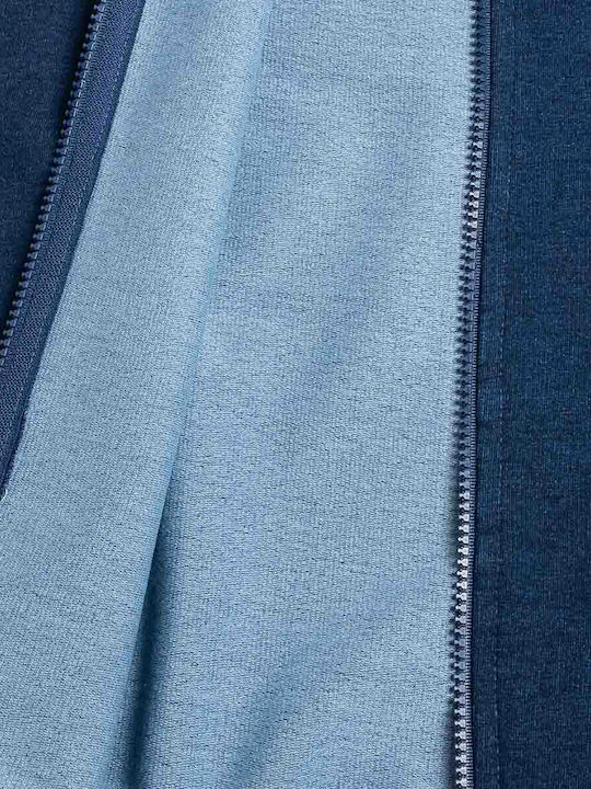 Kids Sweatshirt Cardigan with Pockets Navy Blue
