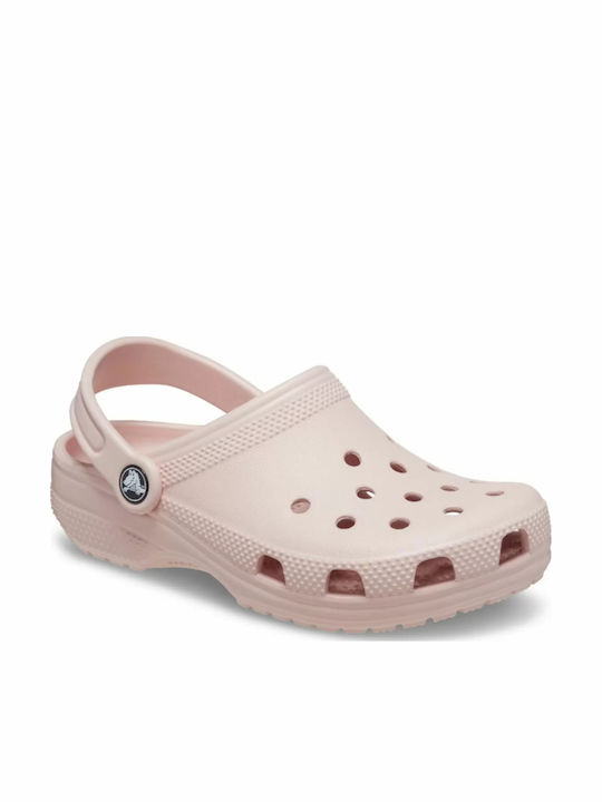 Crocs Classic Γυναικεία Ανατομικά Σαμπό Ροζ