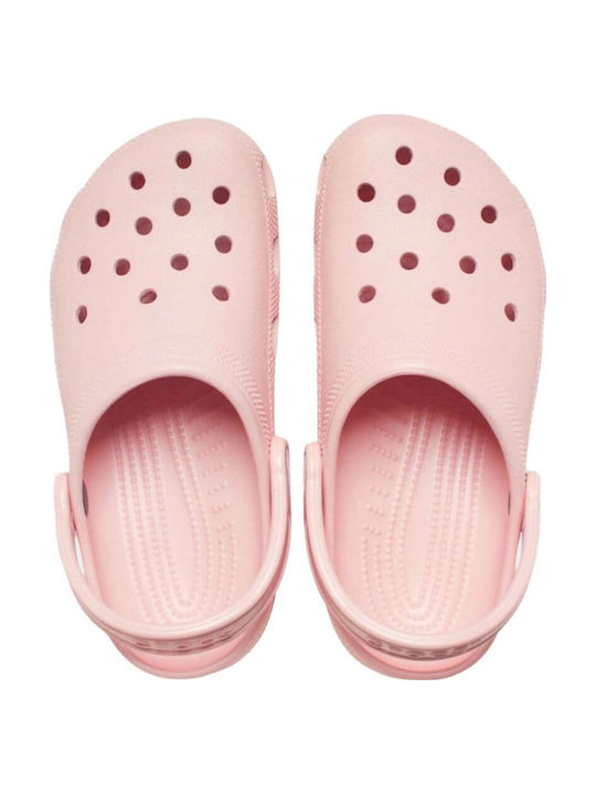 Crocs Classic Γυναικεία Ανατομικά Σαμπό Ροζ 10001-6UR
