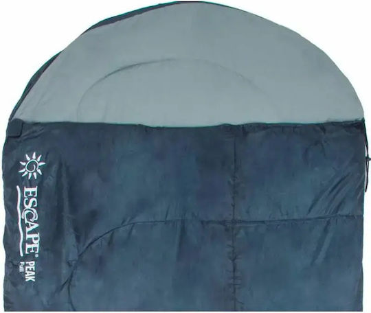 Escape Sleeping Bag Semi double 3 Seasons Blue