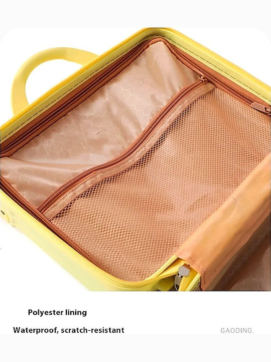 Travel Toiletry Bag Pp Plastic – L33xW19xH25cm – Elastic Support Strap – Gray