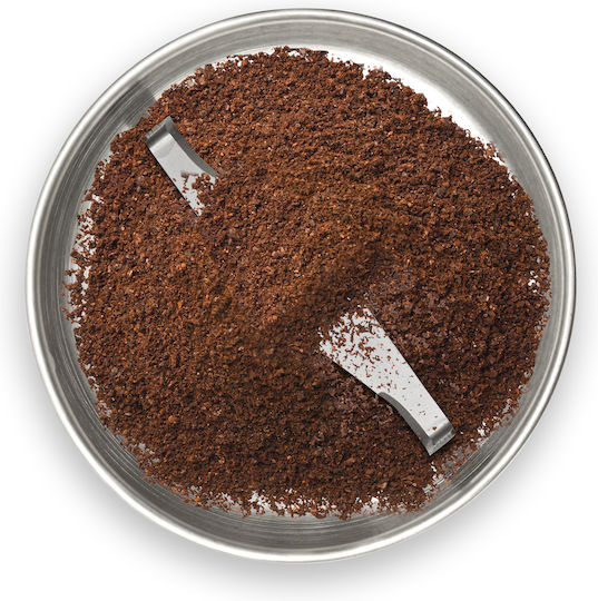 Izzy Grind n’ Chop IZ-6205 Râșniță electrică pentru cafea 200W cu capacitate de boabe 100gr Argintiu