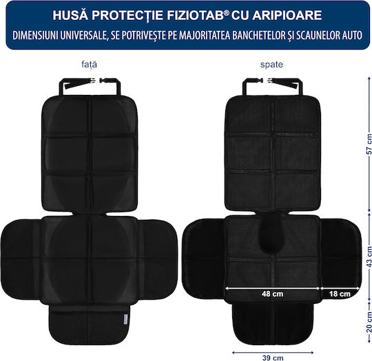 Acoperă scaunul auto Negru