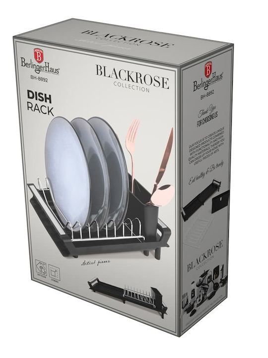 Berlinger Haus Sink Strainer Inox Black 27.9x20x11.6cm