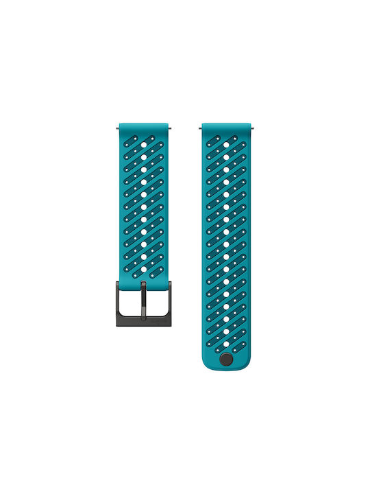 Suunto Wearable Straps Athletic 8 Wave Blue S+m 22mm Ss051244000 Suunto Wearable Straps Athletic 8 Wave Blue S+m 22mm Ss051244000